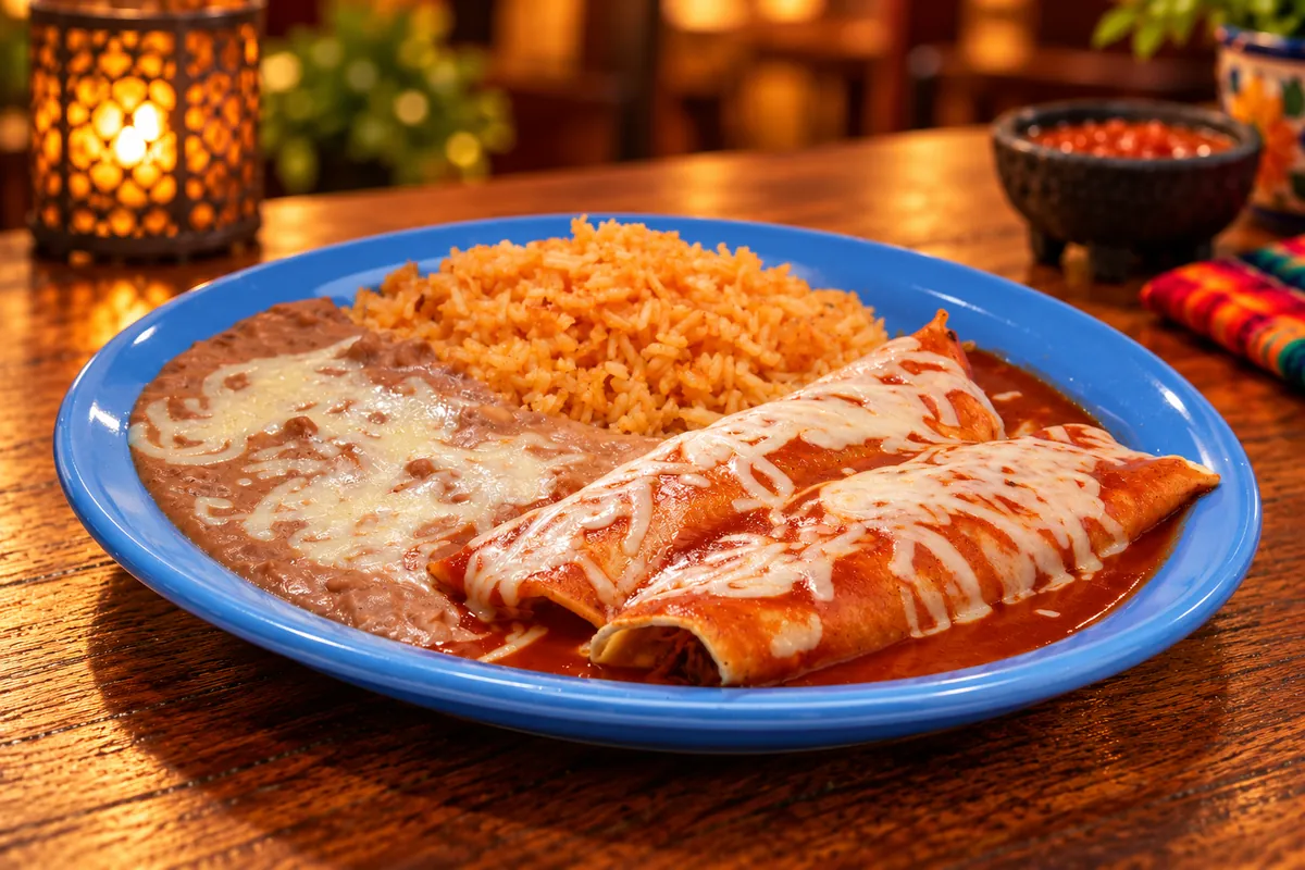 Enchiladas and Mexican antojitos at Villa Corona in Napa