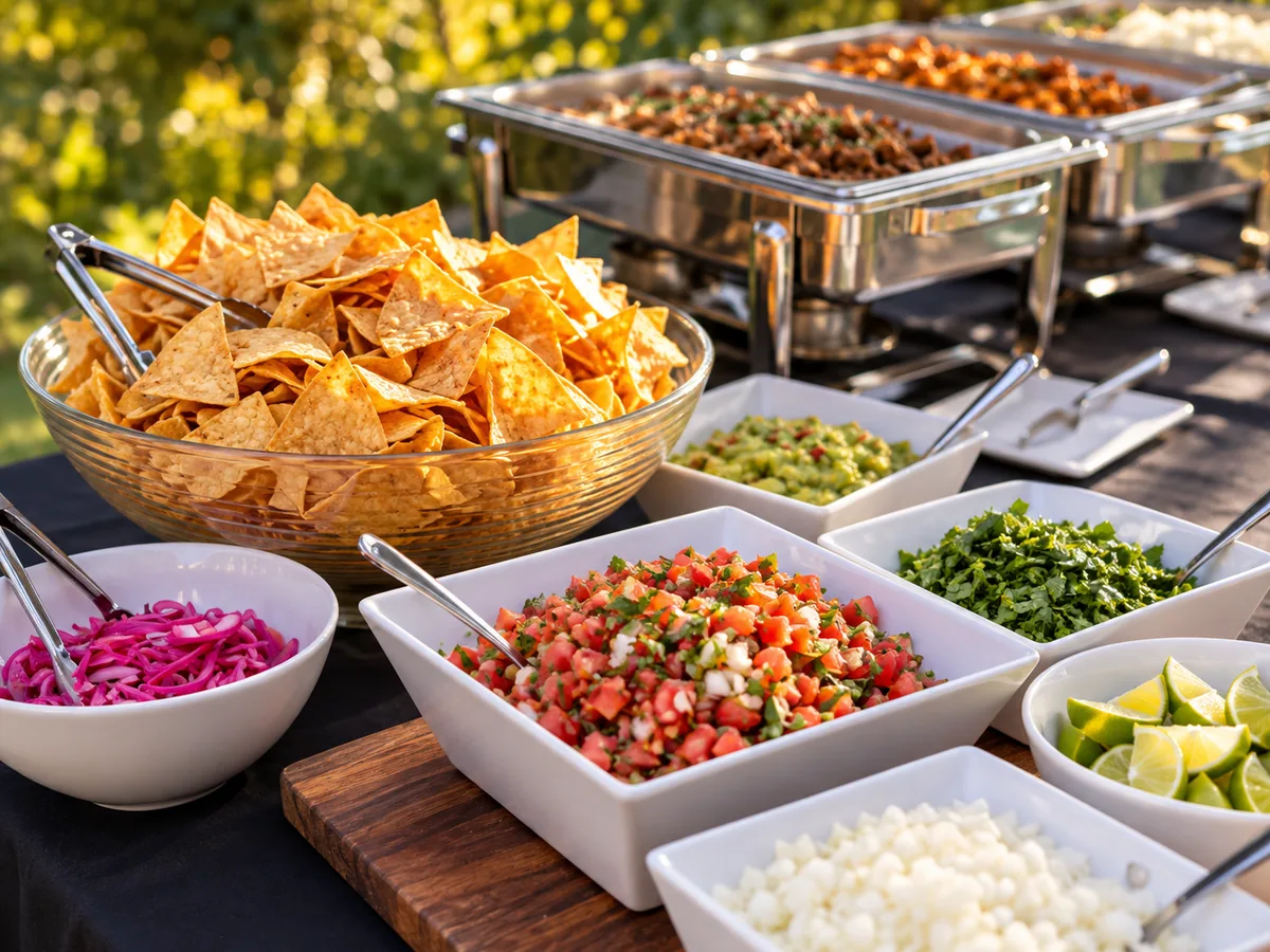 Villa Corona catering for parties celebrations weddings and special events in Napa