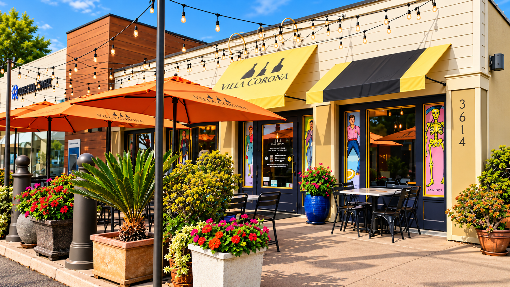 Gather with friends for events at Villa Corona in Napa